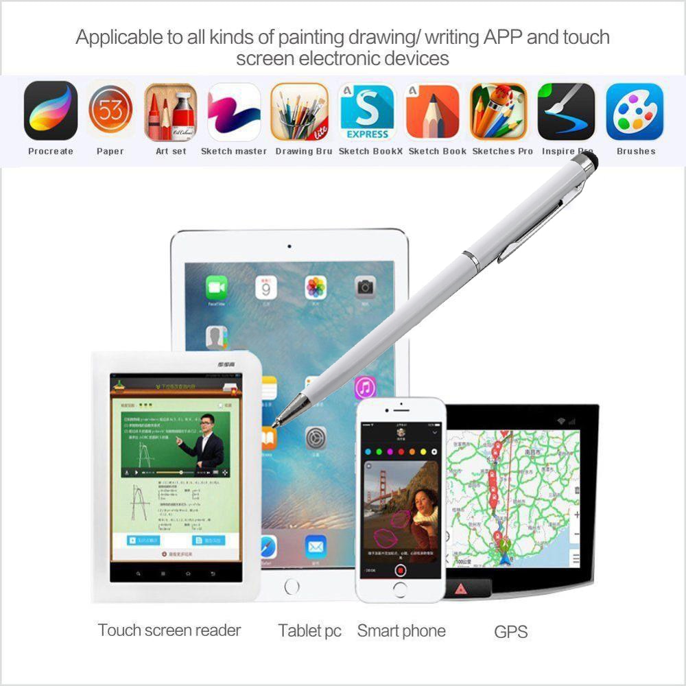 3PCS Dual-use sensitive Pen painting writing tablet touch Pen for Iphone Samsung Xiaomi Huawei Lenovo Ipod Mobile phone stylus