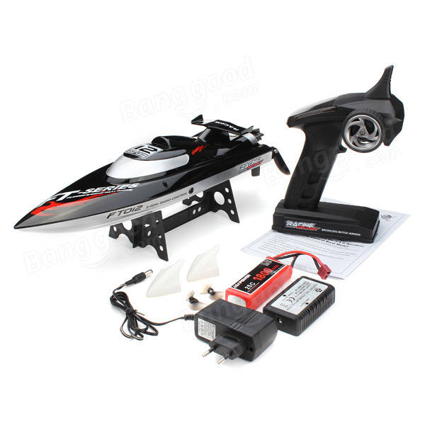FT012 Upgraded FT009 2.4G Brushless RC Racing Boat