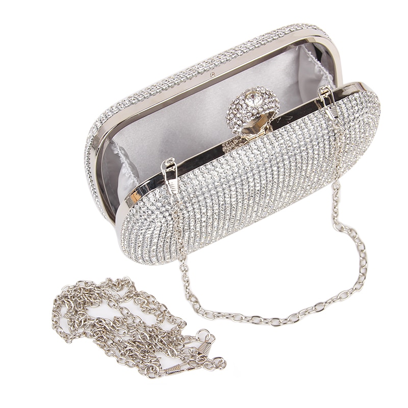 Evening Clutch Bags Diamond-Studded Evening Bag With Chain Shoulder Bag Women's Handbags Wallets Evening Bag For Wedding Party