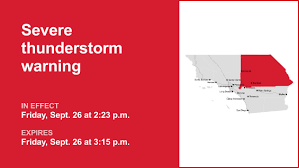 Update: Expect damaging winds and quarter-sized hail with thunderstorms in San Bernardino and Cla…