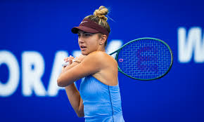 Cristian comes through Tokyo opener against qualifier Charaeva | WTA Tokyo Ekaterina Alexandrova …