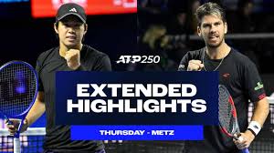 Highlights: Tien edges Berrettini; Norrie, Sonego win in Metz 2025 QFs | ATP Metz — Matteo Berr…