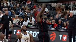 Raptors’ Walter starts break with steal, Ingram finishes with putback dunk | Brandon Ingram hit…