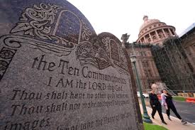 Texas families sue to block all school districts from displaying Ten Commandments | Katy ISD amon…