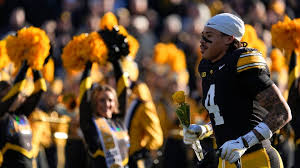 Iowa football star safety, defensive captain enters transfer portal | Iowa safety Koen Entringer …