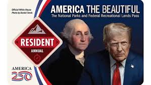 National Park Service will void passes with stickers over Trump’s face | DOI cracks down on stick…