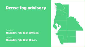 Dense fog advisory affecting Central West Florida until Thursday morning – visibility limited t…