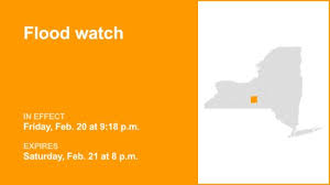 Flood watch issued for Tompkins County until Saturday evening | Coastal flood watch affecting Mid…