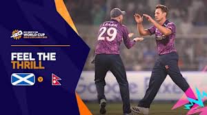 Scotland v Nepal | Feel The Thrill | T20WC 2026 | Scotland vs Nepal LIVE: ICC T20 World Cup 2026 …
