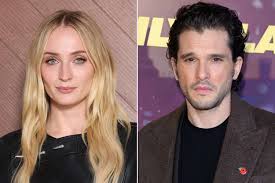 Sophie Turner and Kit Harington Gagged After Kissing Each Other on Screen While Making Their New …