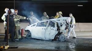 Former CHP officer Angelo Rodriguez and Iris Salmeron charged with murder in fiery Norwalk crash …