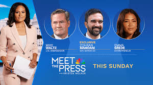 INTERVIEWS WITH AMBASSADOR MIKE WALTZ, MAYOR ZOHRAN MAMDANI AND ENTREPRENEUER EMMA GREDE THIS SUN…