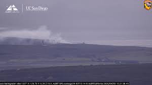 Plato Fire Burning Near Vandenberg Space Launch Complex | Vegetation Fire Burns 23 Acres at Vande…