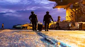 The record-breaking trip of the USS Gerald Ford, the aircraft carrier at the center of Trump’s …
