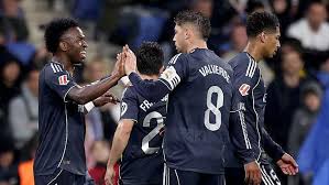 Espanyol 0-2 Real Madrid: Vinicius Junior double makes Barca wait for title | Barcelona one point…