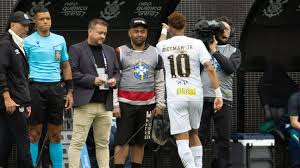 Neymar involved in furious referee row after incorrect substitution | Neymar angry at being accid…