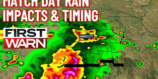 First Warn Update: New data looks stormier for parts of match day | Storms pop up in Kansas City….