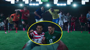 Raúl Jiménez brilla en comercial con Mbappé, Vinícius, CR7 y Haaland | Raúl Jiménez y Jorge…