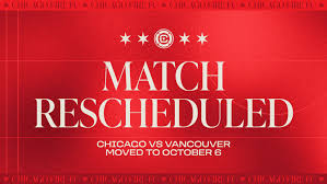 Chicago Fire FC and Vancouver Whitecaps FC Match at Soldier Field Rescheduled Due to Air Quality …