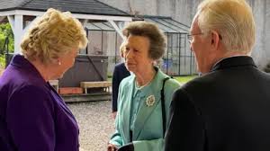 Princess Anne visits Fermanagh in 65th NI trip | Princess Anne pays respects at graves of Norther…