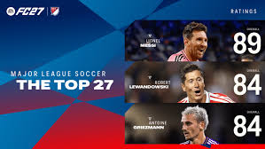 Messi, Lewandowski & Griezmann lead MLS ratings in EA Sports FC 27 | Off the pitch: an Al-Hilal s…