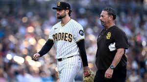 Mize exits start against Twins with right ankle sprain | Padres righty Casey Mize exits game with…