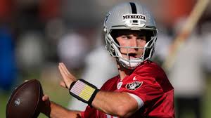 Raiders QB Mendoza ‘will get plenty of reps’ in preseason opener | Raiders to play starters Thurs…